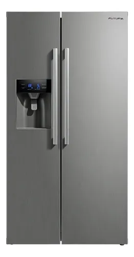 Heladera auto defrost Futura FUT-510SBS acero inoxidable con freezer 489L