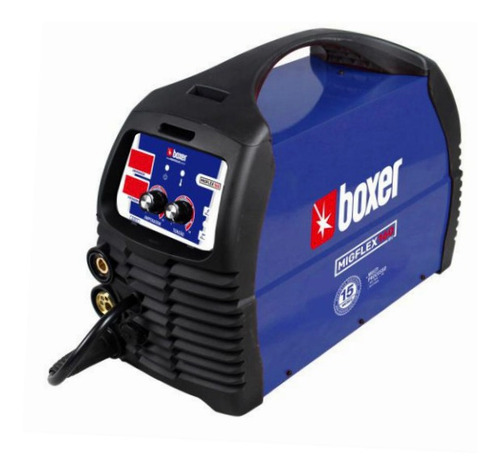 Imagem 3 de 3 de Máquina De Solda Inverter Boxer Migflex 160 Bv Azul 110v/22