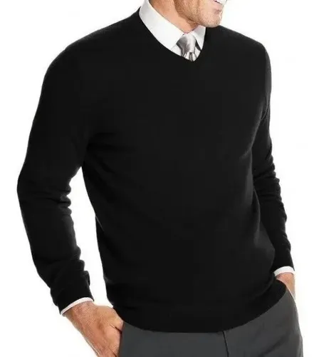 Sweater Buzo Bremer Hombre Pullover Escote V P mayo