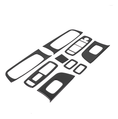 Pegatina Decorativa De Fibra De Carbono Para Panel Elevador