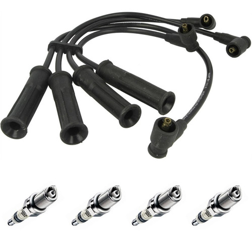 Kit Cables + Bujias Renault Sandero K7m 1.6 8v
