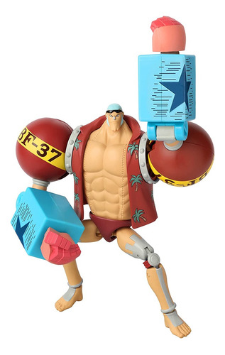 Figura One Piece - Franky - Banpresto Anime Heroes Dgl Games