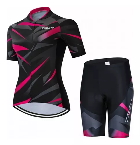 Maillot Ciclismo Mujer Short Top + Culotte