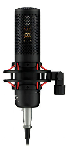 Microfone profissional Hyperx Procast Cor preto