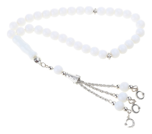 Pulsera Tasbih Rosary Beads De 33 Cuentas Con Forma De Rosar