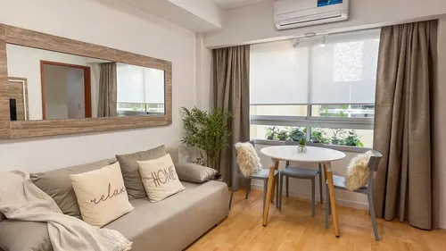 Alquiler Departamento 2 Ambientes Completamente Amoblado 5 Piso Recoleta Caba