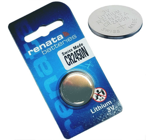 Imagen 1 de 4 de Bateria Pila Renata Cr2450 3v Lithium Original Cr2450n