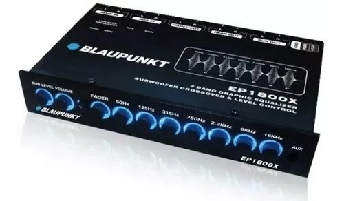 Ecualizador Blaupunkt Ep 1800x 7 Bandas 