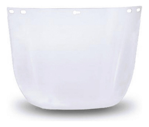 Visor De Policarbonato 8x15.5x1mm Sin Filo Aluminio|packx12