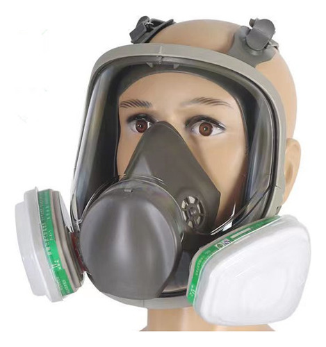 Máscara De Gas 6800 Máscara De Carbón Activado, 5 Tipos