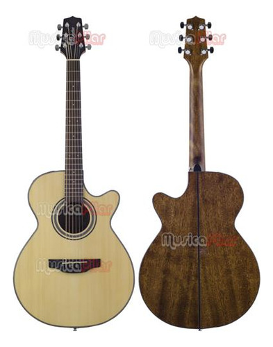 Guitarra Electro Acustica Takamine Gf15ce Musica Pilar