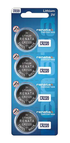 Batería Pila Cr2320 Renata Original, 3v, Pack X 4