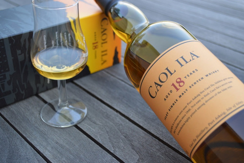 Whisky Caol Ila 18 Años Islay Single Malt Origen Escocia.