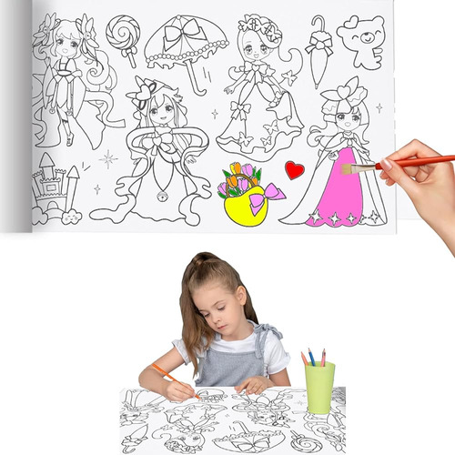 Outlets Rollo De Dibujo Para Niños, Papel De Dibujo 3m, Pape