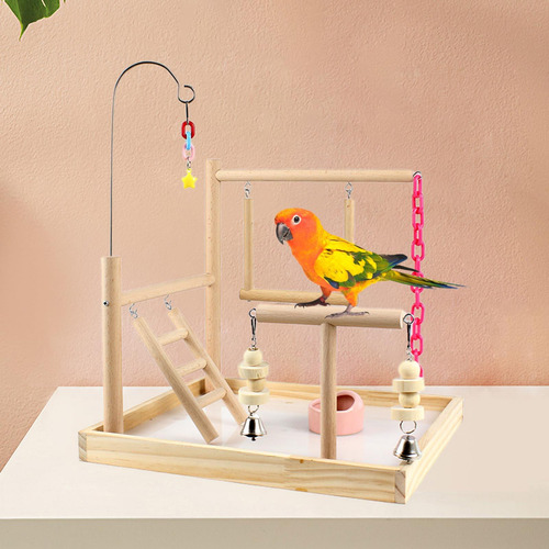 Juguete De Ejercicio Para Patio De Juegos De Pájaros Loro