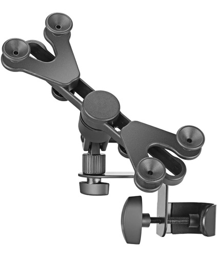 Soporte Para Microfono De Tablet 7  A 11  Negro, Ajustable