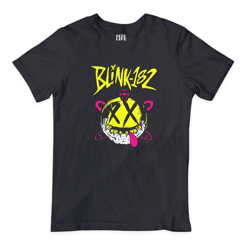 Camiseta Blink 182 Rock Metal