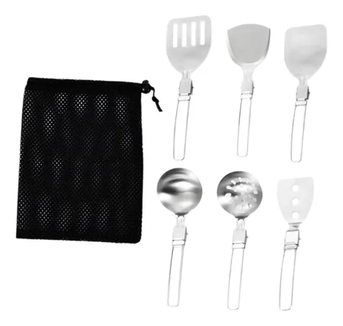 Juego De Utensilios De Cocina Para Acampar, Utensilios De Co