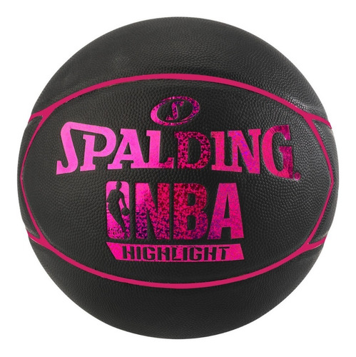 Balon Basketball Spalding Hologram Pink // Bamo
