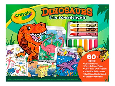  Crayola Kit De Arte De Dinosaurio 5 En 1