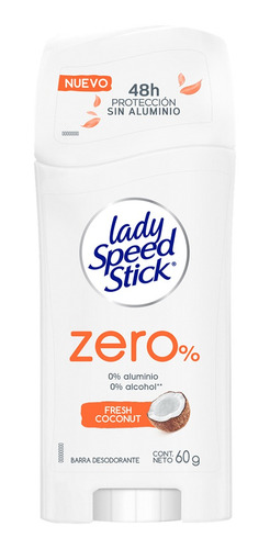 Desodorante Mujer Lady Speed Stick Naturals Coco Bar 60gr