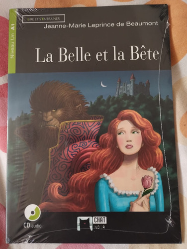 Libro En Francés La Belle Et La Bete Con Cd De Audio 