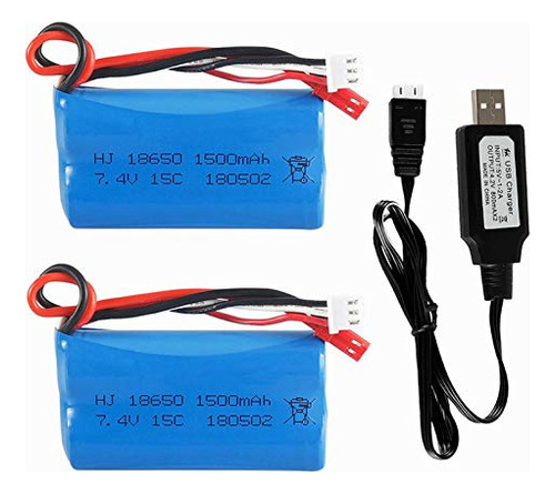 Batera De Ion De Litio De 7.4v 1500mah Para Huanqi Hq957 948