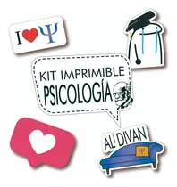 Comprar Kit Imprimible Photo Props Cartelito Graduacion Psicologia