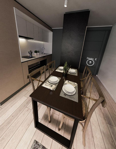 Departamento En Venta De 1 Dorm. En Santiago