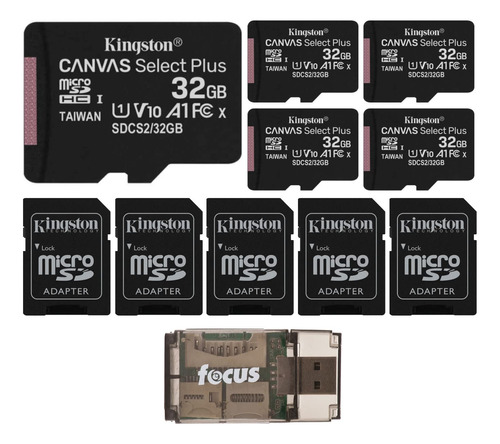 Tarjeta Memoria Microsdhc Uhs-i 32 Gb Adaptador Sd ( 5) Usb