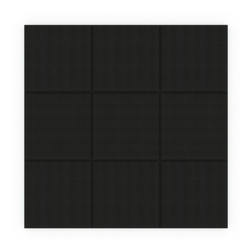 Placa Panel Acustico Absorbente Liso 500x500x50mm Basic