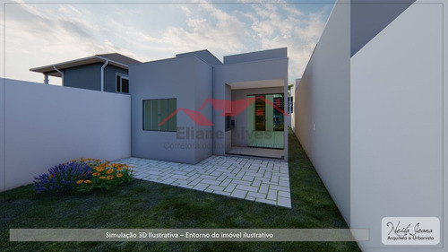 Imagem 6 de 8 de Casa 3 Quartos Em Bosque Da Mata - Tijucas, Sc - 368