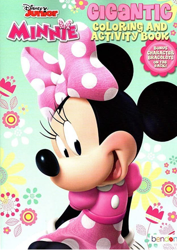 Disney Junior Minnie Mouse  Libro De Actividades Y Colorear
