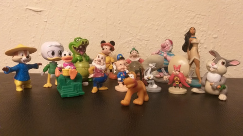 Lote De 14 Figuras Disney, Vintage