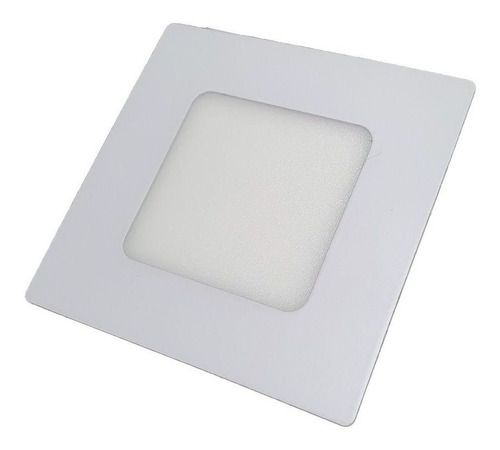 Luminária Led Embutir 3w Quadrada Branco Frio 6500k Plafon