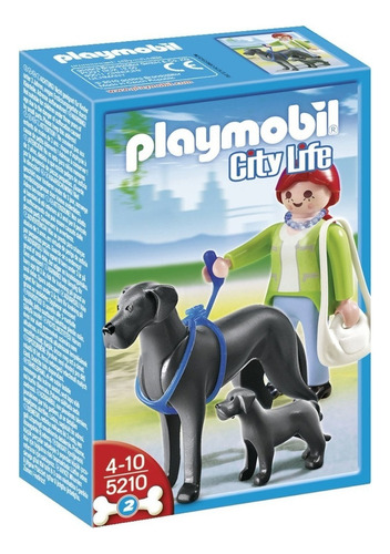 Set De Construcción Playmobil City Life 5210 6 Piezas