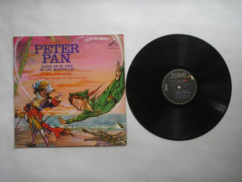 Lp Vinilo  Peter Pan Alicia En El Pais De Las Mar Cenicienta