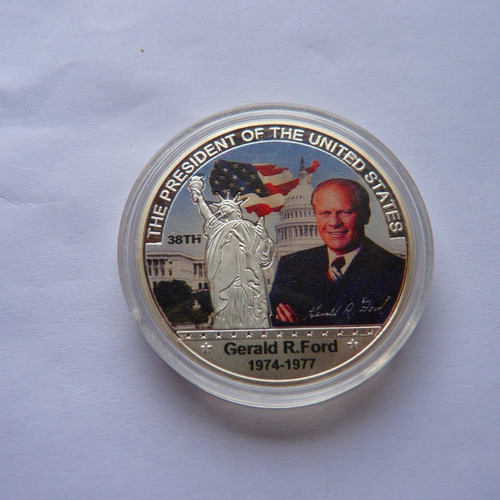 Imagen 1 de 2 de Moneda Presidentes De Eeuu N°38 Gerald R. Ford 1974-1977
