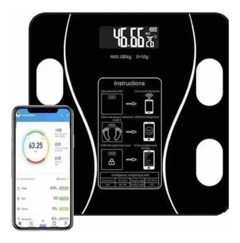 Pesa Digital Baño Bluetooth Inteligente Con Aplicacion