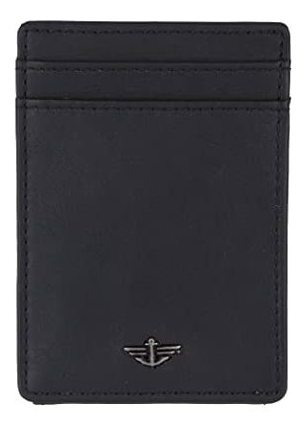 Dockers Delantero De Hombre Bolsillo Wallet, Negro Lg3fo