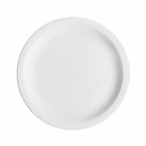 12 Platos Playos 23cm Gastronomico Porcelana Blanco Germer