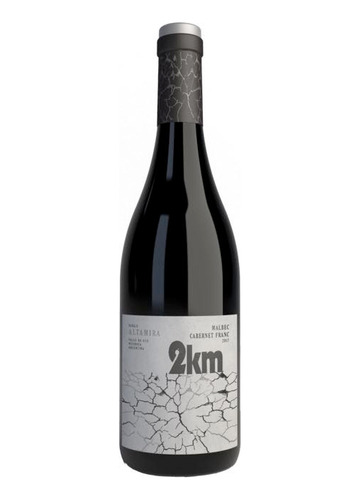 Vino 2 Km Blend (malbec-cabernet Franc) Caja X 6un