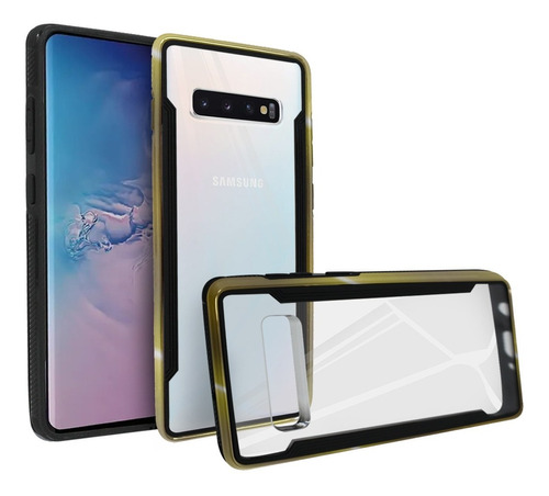 Funda Bumper Samsung Galaxy S10+ Plus Sm-g973f Con Cristal