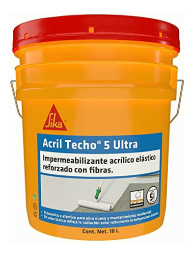 Sika Membrana Líquida Sika Acril Techo 5 Ultra