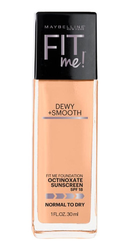 Base Fit Me Dewy+smooth Foundation Natural Beige 220