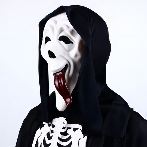 Scream - Scary Movie Mascara Ghostface Cosplay 04 Color Blanco