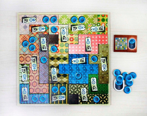 Juego De Mesa De Puzzles Y Estrategia Patchwork Español