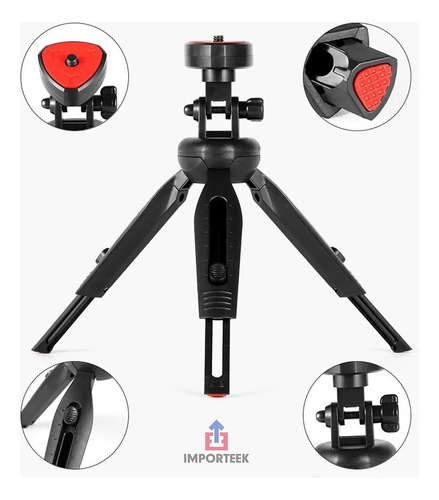. Soporte Tripie Celular Base Adaptador Camara Universal 360