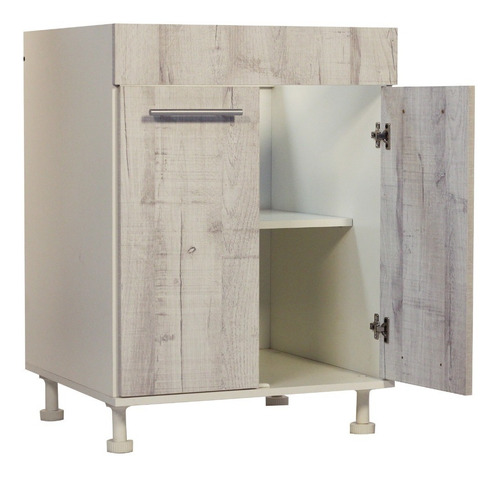 Imagen 2 de 10 de Cocina Bajo Mesada 0.60m Modulo - Melamina - Tigre