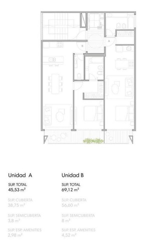 Imagen 7 de 20 de Emprendimiento En Belgrano - Departamento 2 Amb. C/ Balcón Y Amenities